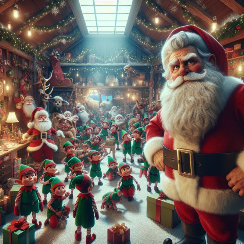 The Great Sleigh Search: Elves to the Rescue!