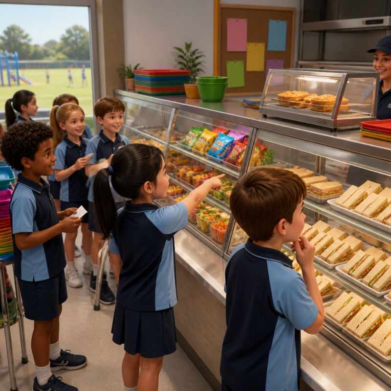 Should canteens sell more variety at lunch?