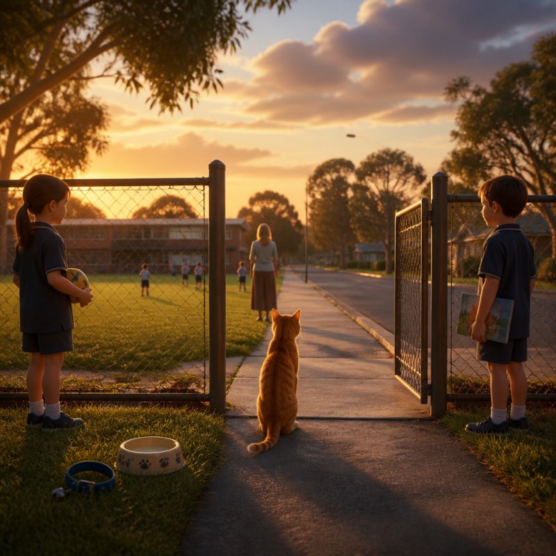 Should cats stay indoors at night?