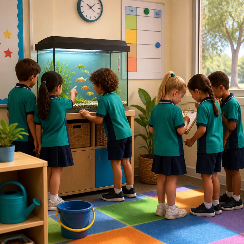Should every class have a fish tank?