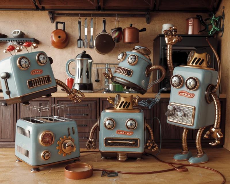 The Great Robot Kitchen Mishap