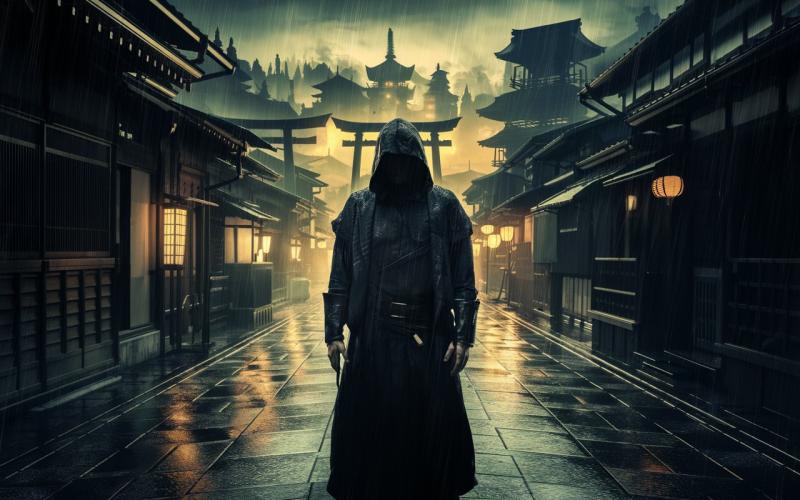 The shadow in the storm